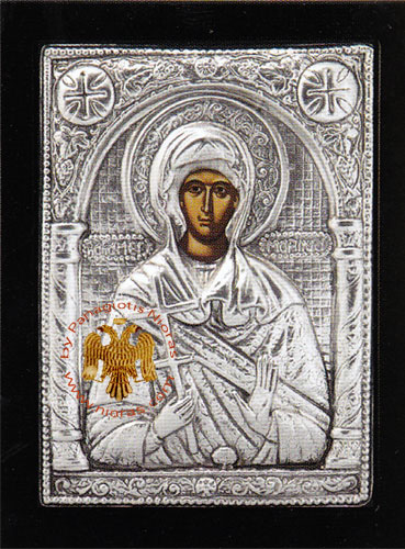 Saint Marina Aluminum Icon